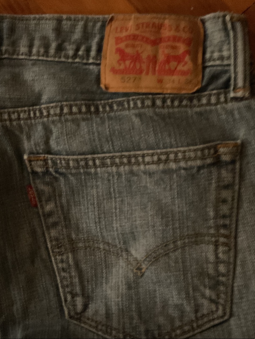 Levi's Men's Faded Light Blue Straight Jeans